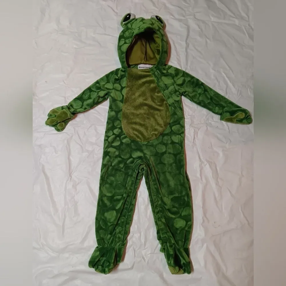 Green Frog Kids Costume Size 12/18 Months